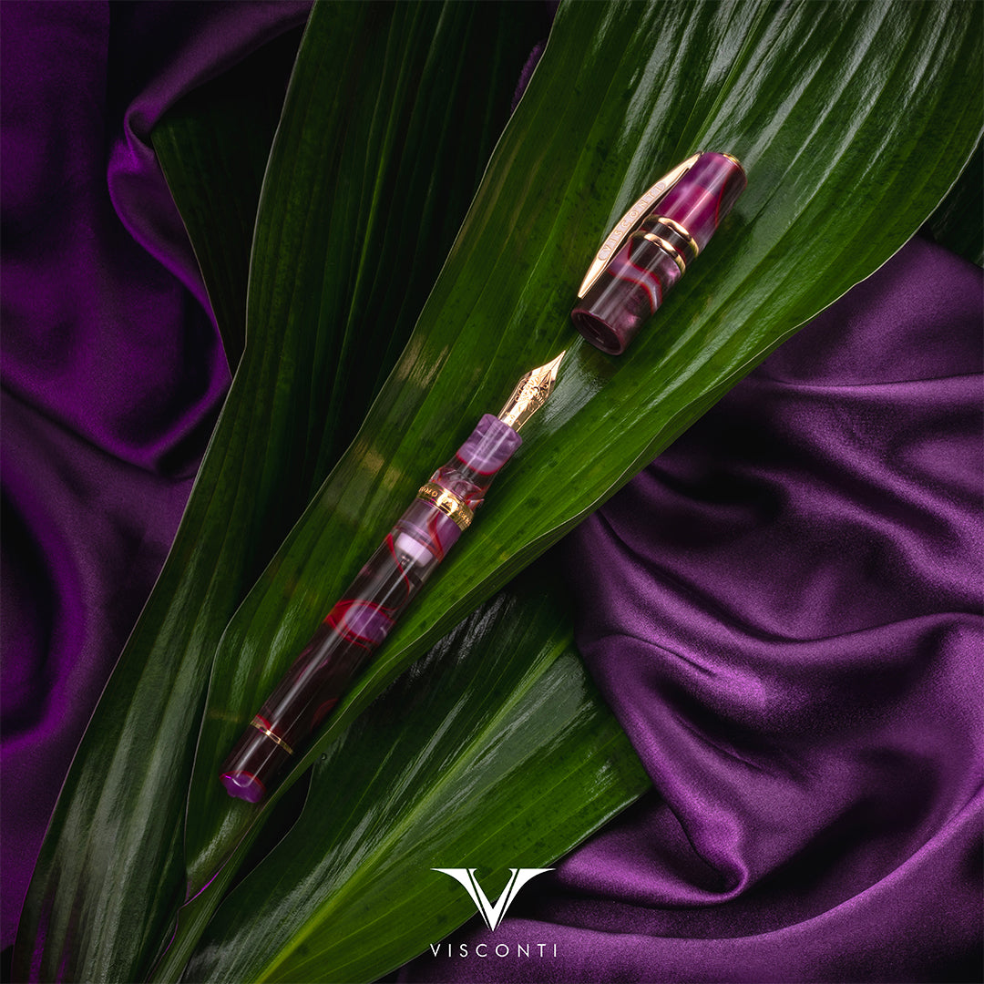 Visconti Homo Sapiens Iris Garden Fountain Pen