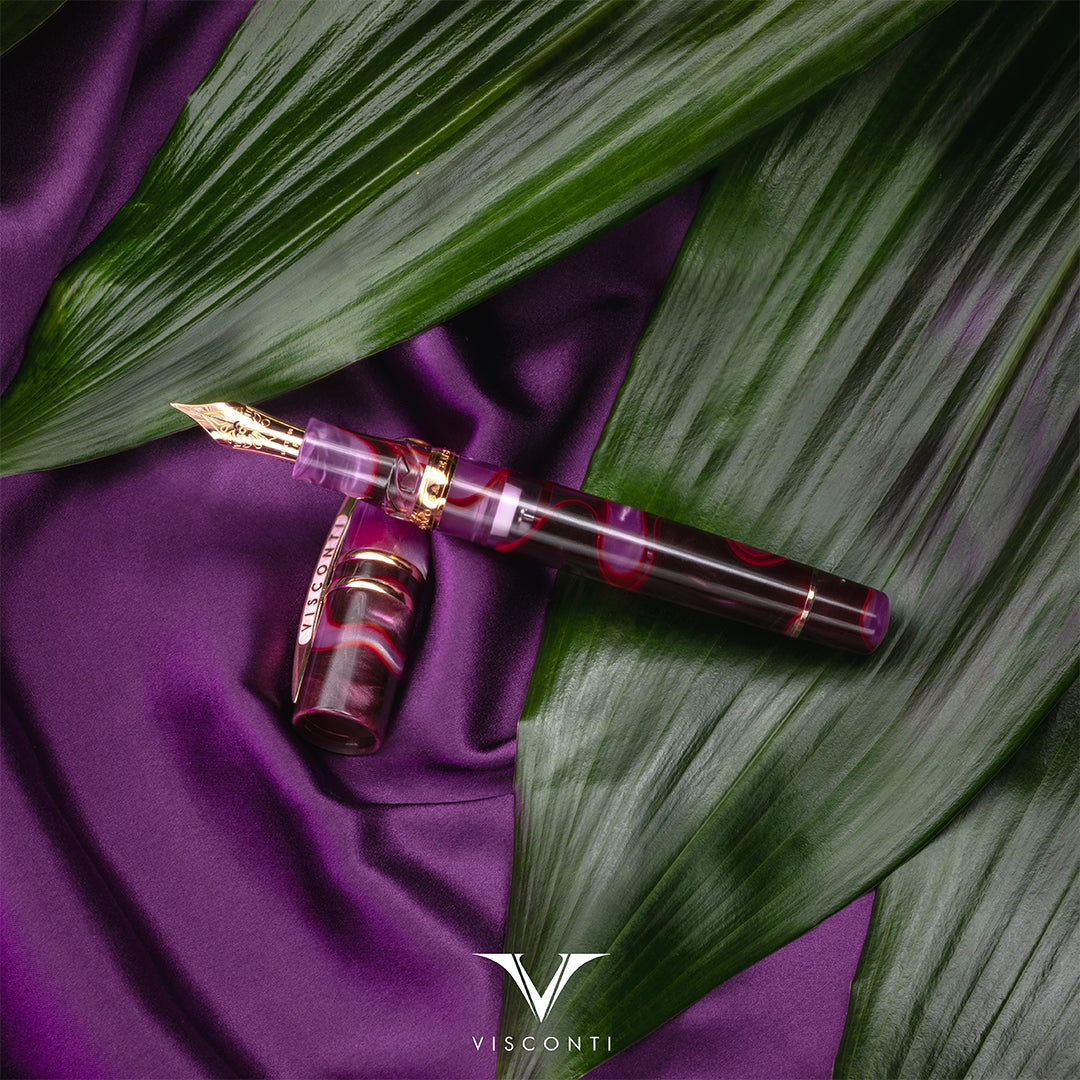 Visconti Homo Sapiens Iris Garden Fountain Pen