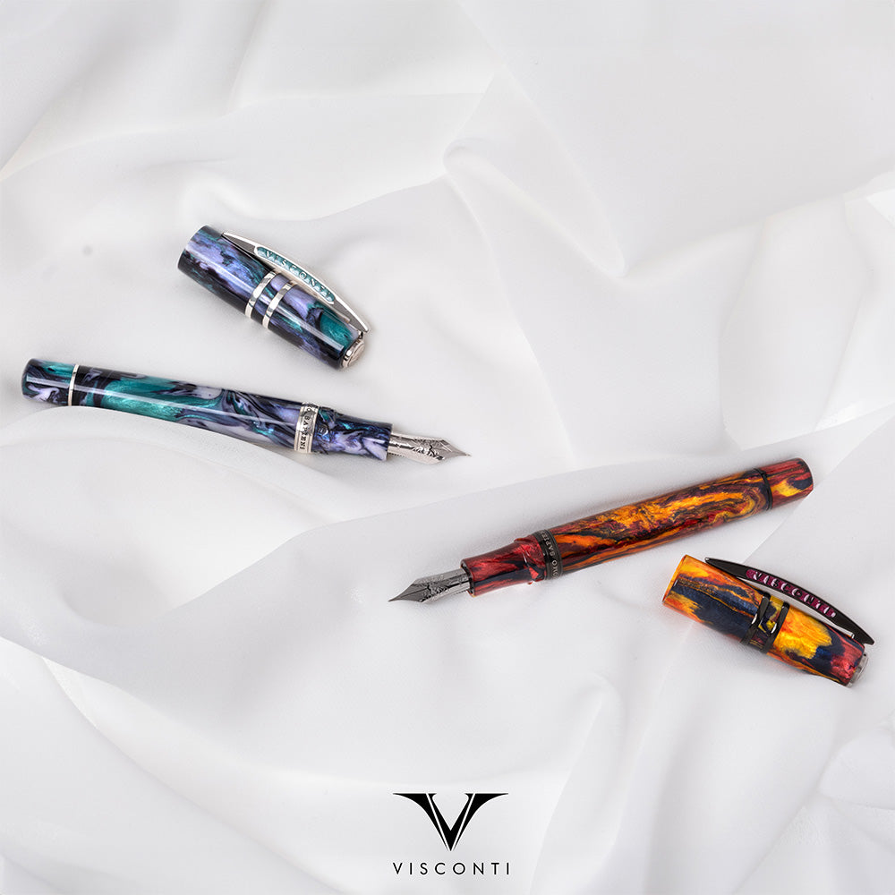 Visconti Homo Sapiens Earth Origins Fountain Pen Fire