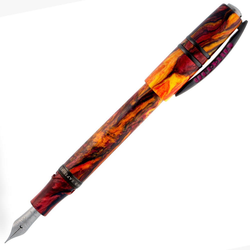 Visconti Homo Sapiens Earth Origins Fountain Pen Fire