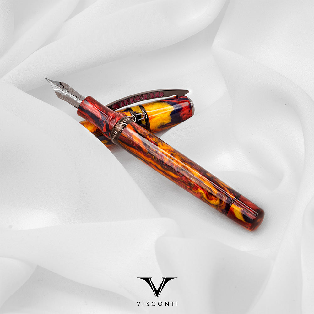 Visconti Homo Sapiens Earth Origins Fountain Pen Fire