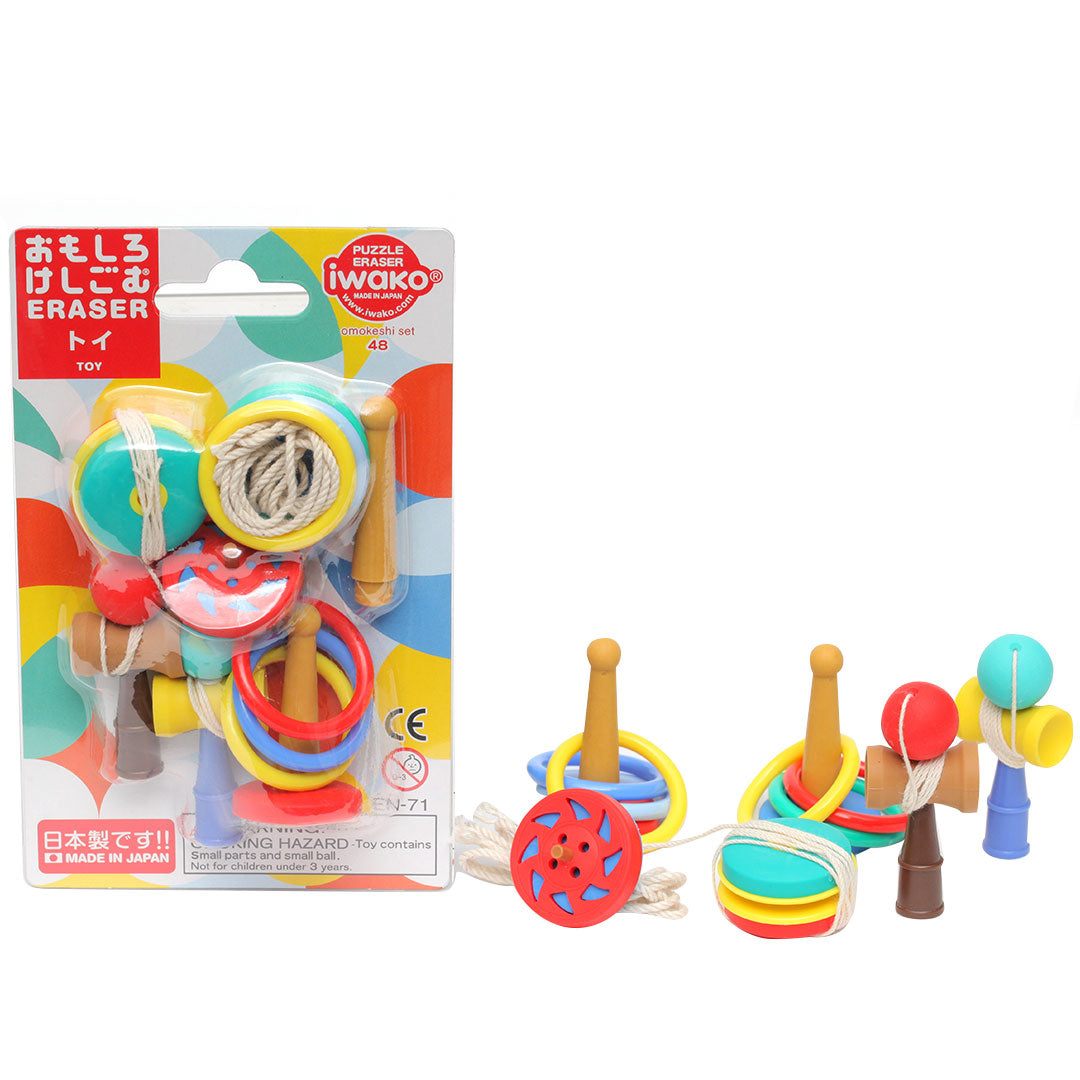 Iwako Puzzle Eraser Set Toy