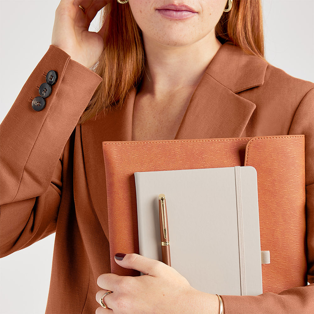 Waterman Hemisphere Ballpoint Pen Pen Copper Red with Gold Trim