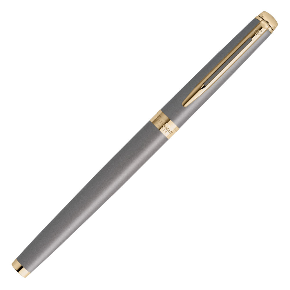 Waterman Hemisphere Fountain Pen Stone Grey with Gold Trim