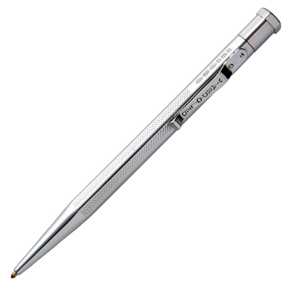Yard O Led Diplomat Hexagonal Barley Sterling Silver Ballpoint Pen
