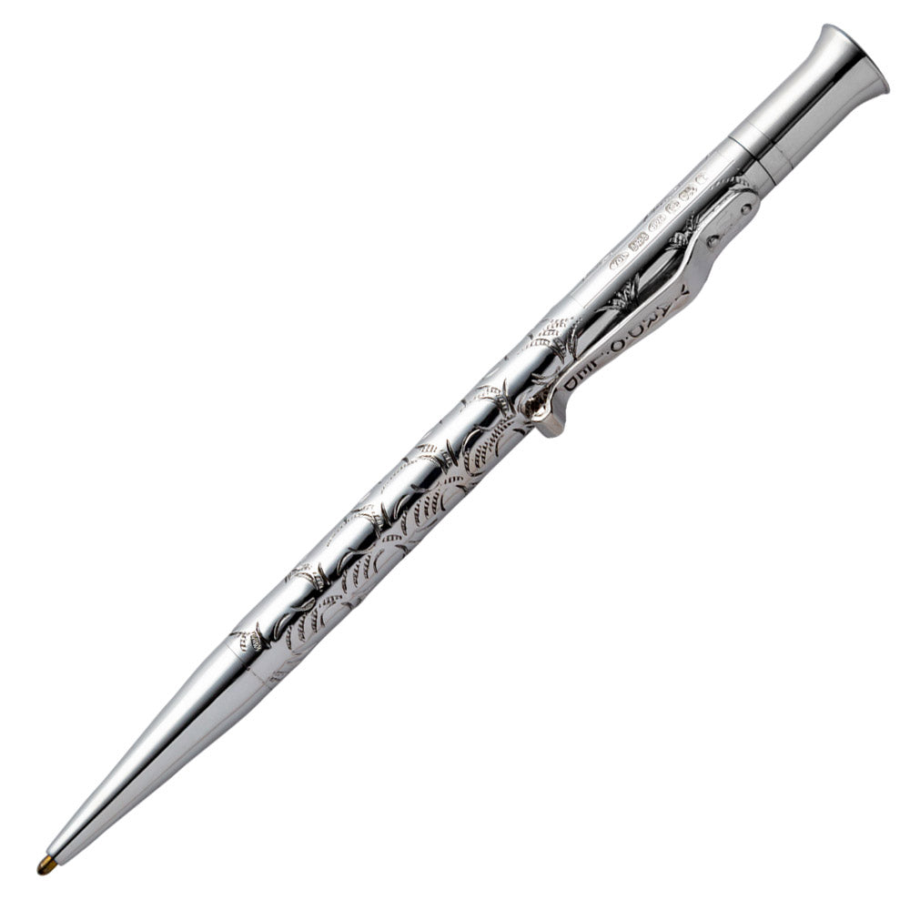 Yard O Led Perfecta Victorian Sterling Silver Ballpoint Pen