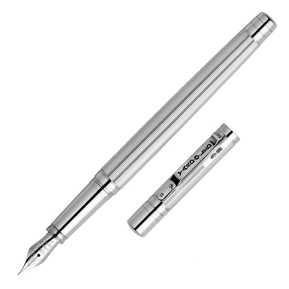 Yard O Led Pinstripe 72 Standard Sterling Silver Fountain Pen