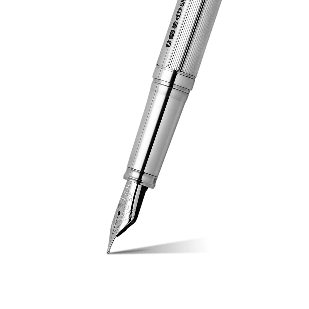 Yard O Led Pinstripe 72 Standard Sterling Silver Fountain Pen