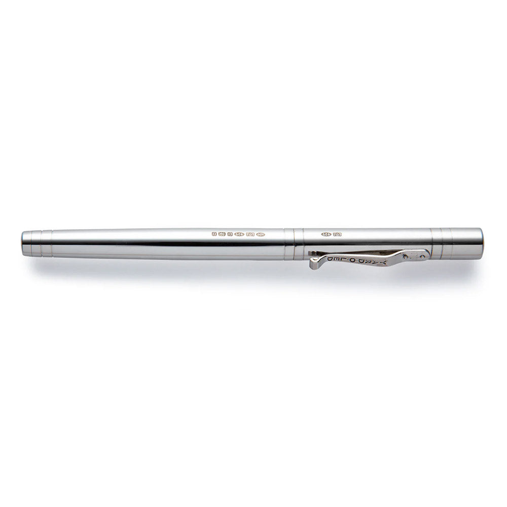 Yard O Led Viceroy Standard Plain Sterling Silver Fountain Pen