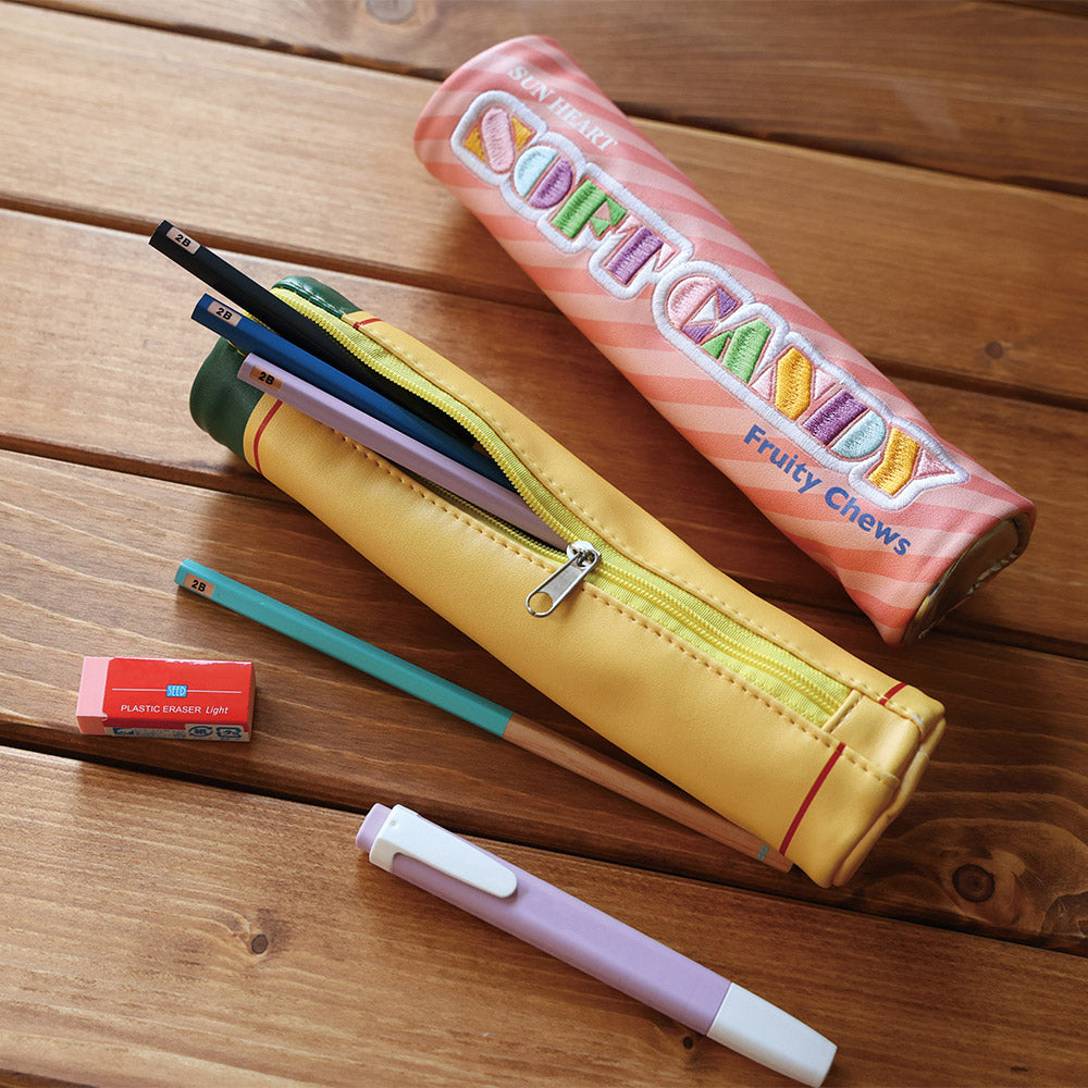 Yup! Pencil Case Pen Pouch Colorful Chocolate