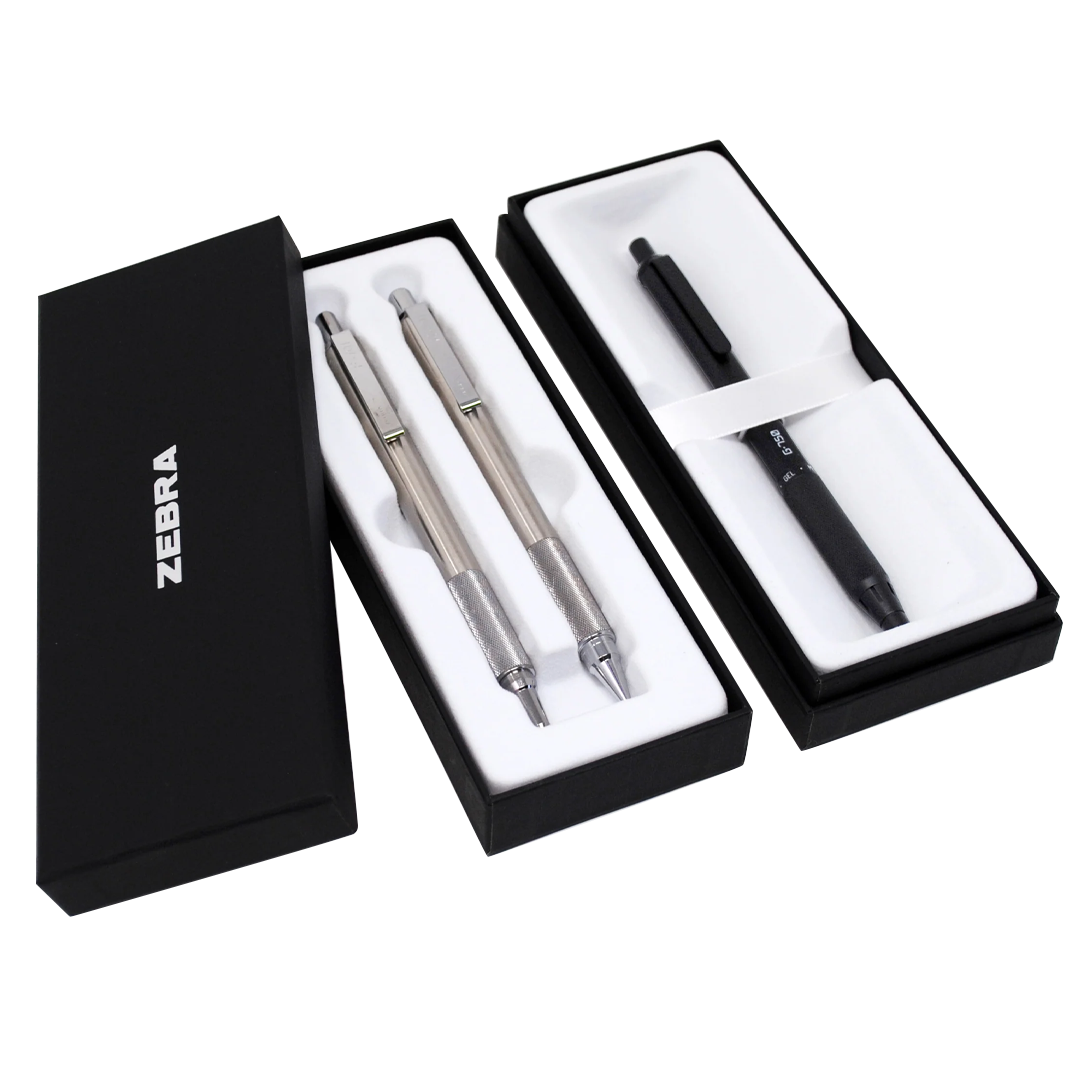 Zebra 7-Series Metal Collection Premium Writing Pen Set