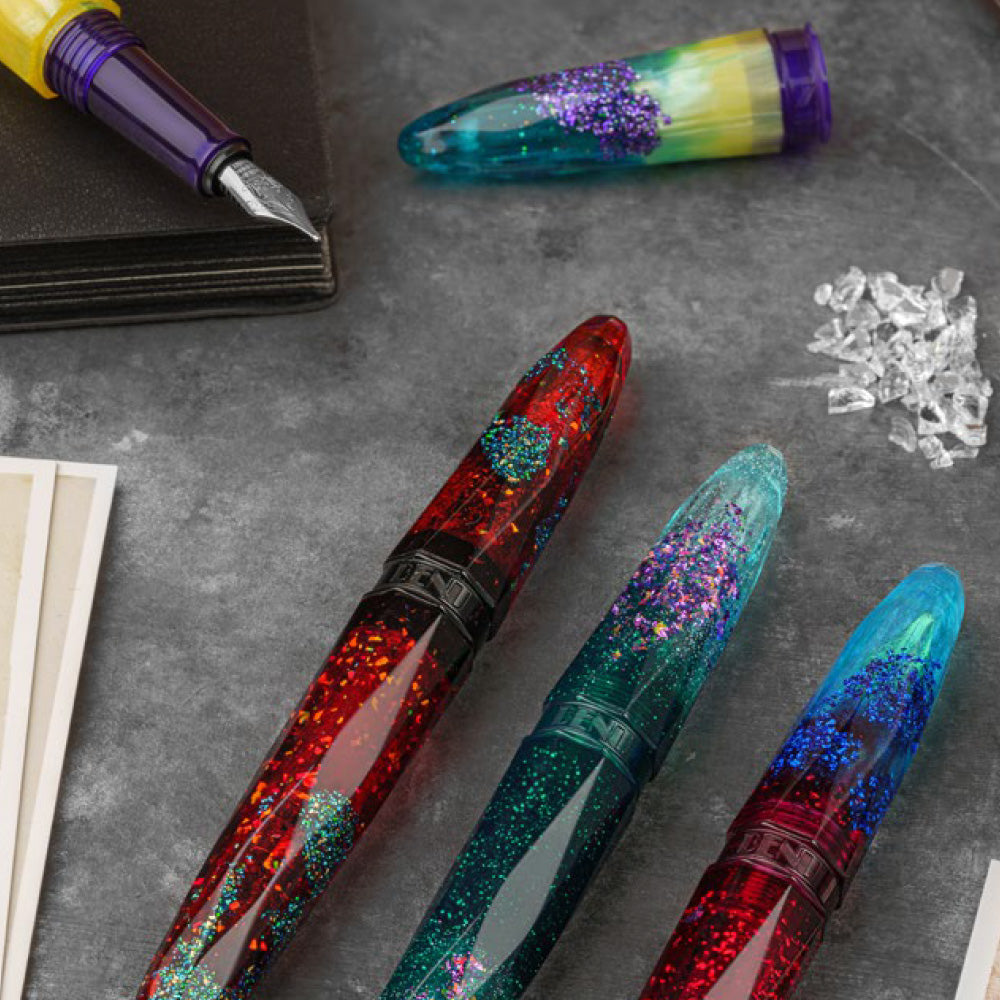 Benu Briolette Fountain Pen Starlit Oasis