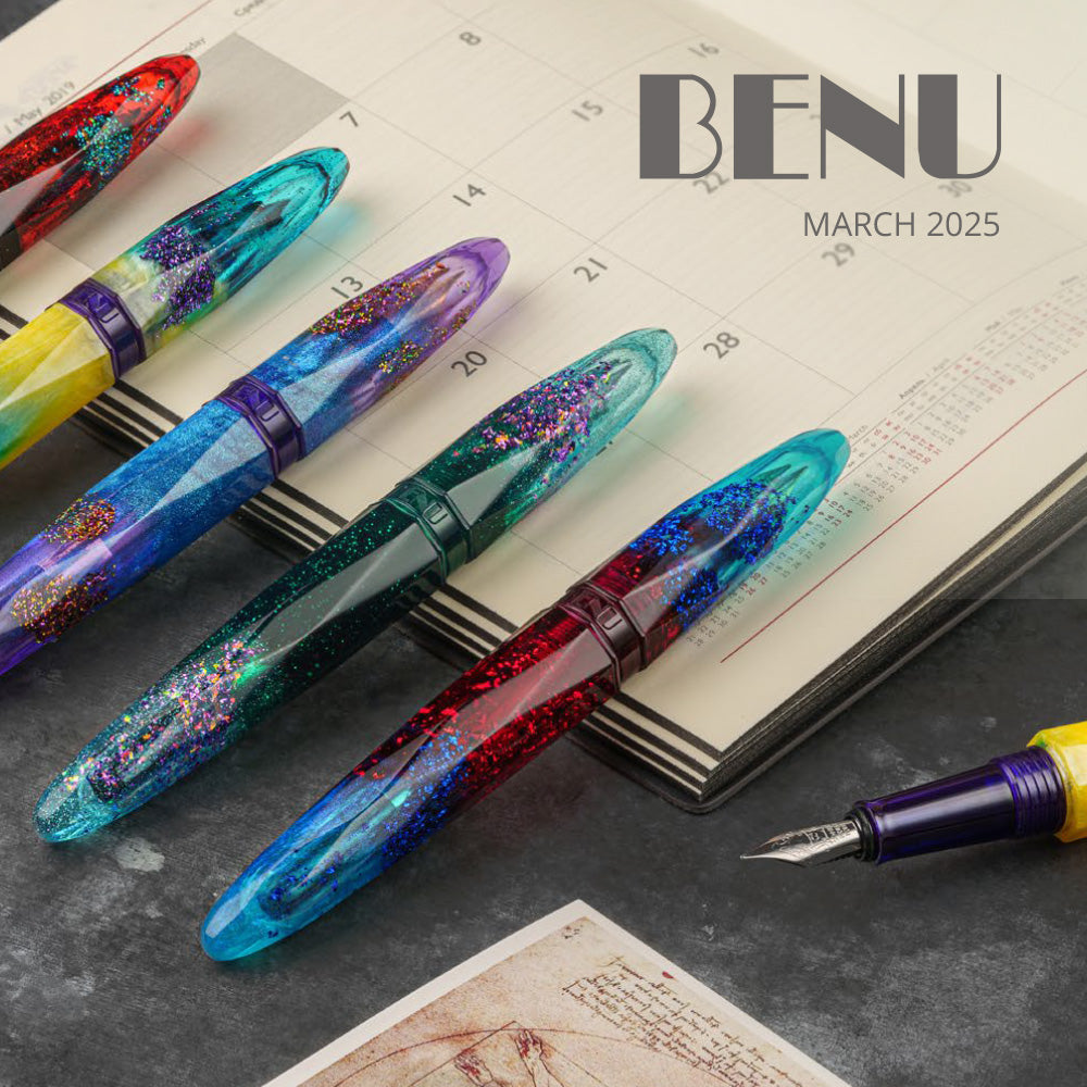 Benu Briolette Fountain Pen Starlit Oasis