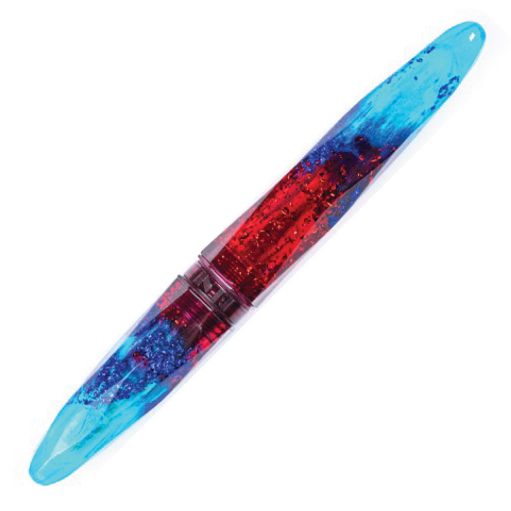 Benu Briolette Fountain Pen Fiery Azure