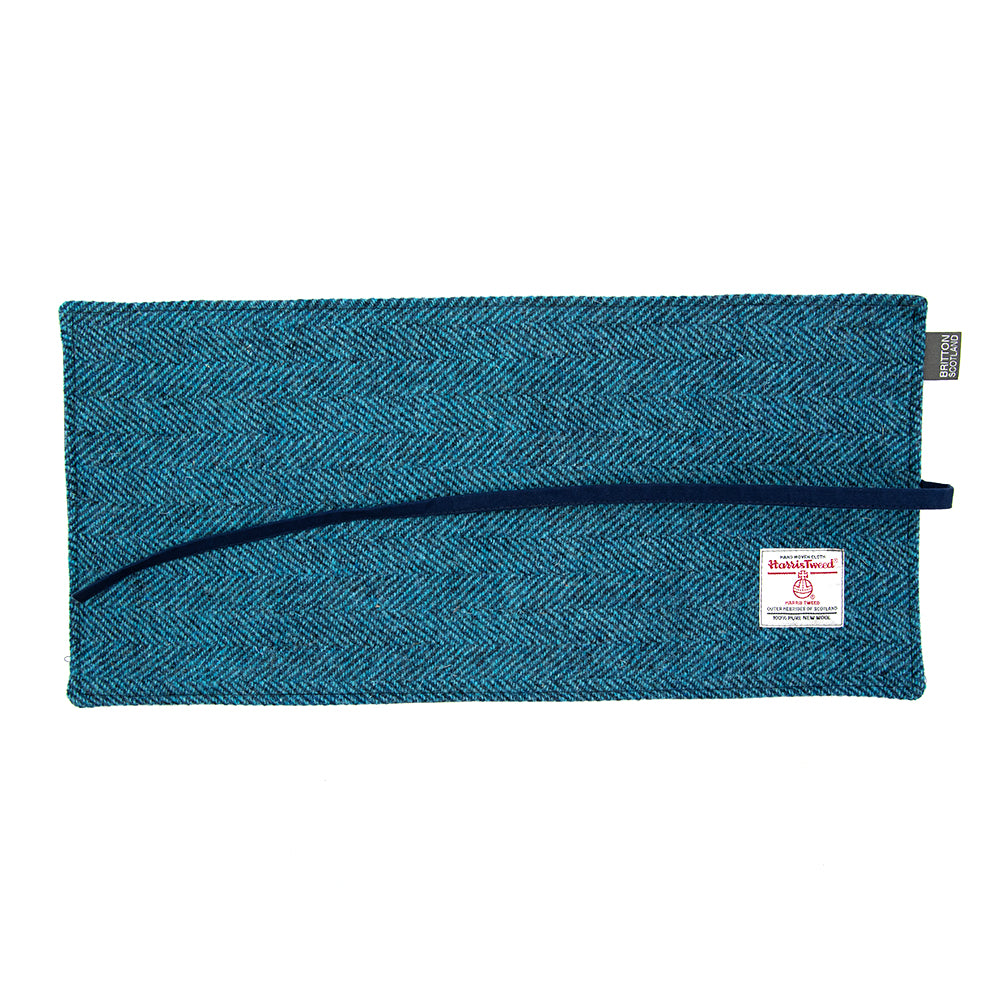 BRITTON Handmade in Scotland Harris Tweed Pen Roll