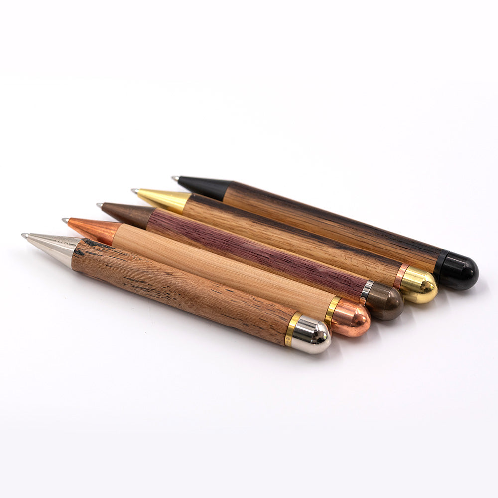 e+m Sommelier Edition Ballpoint Pen Whisky Brass
