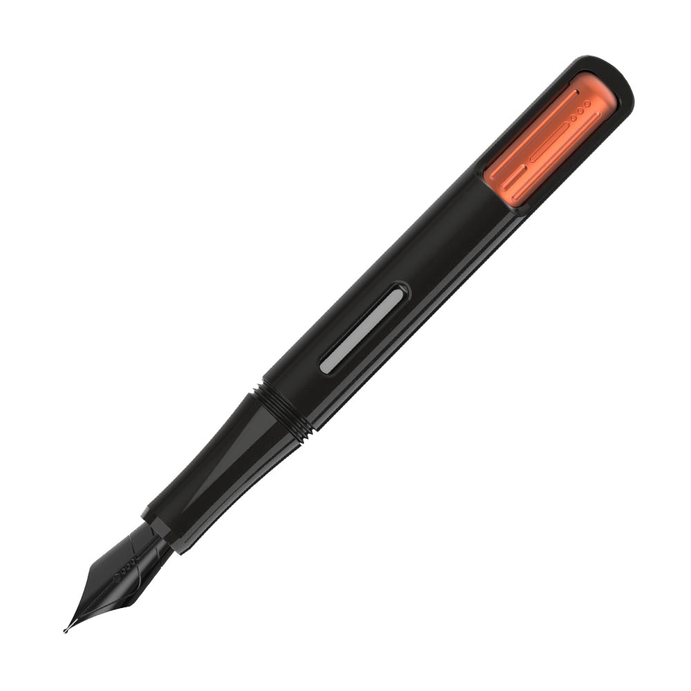 Endless x Cult Pens Captiva Stealth Fountain Pen Orange