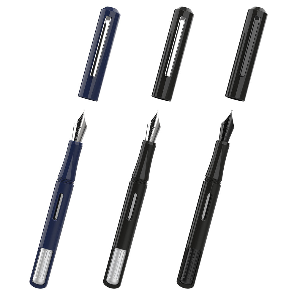 Endless Captiva Stealth Fountain Pen Black