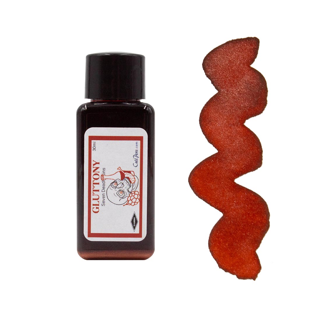 Cult Pens Exclusive 7 Deadly Sins Fountain Pen Ink by Diamine 30ml