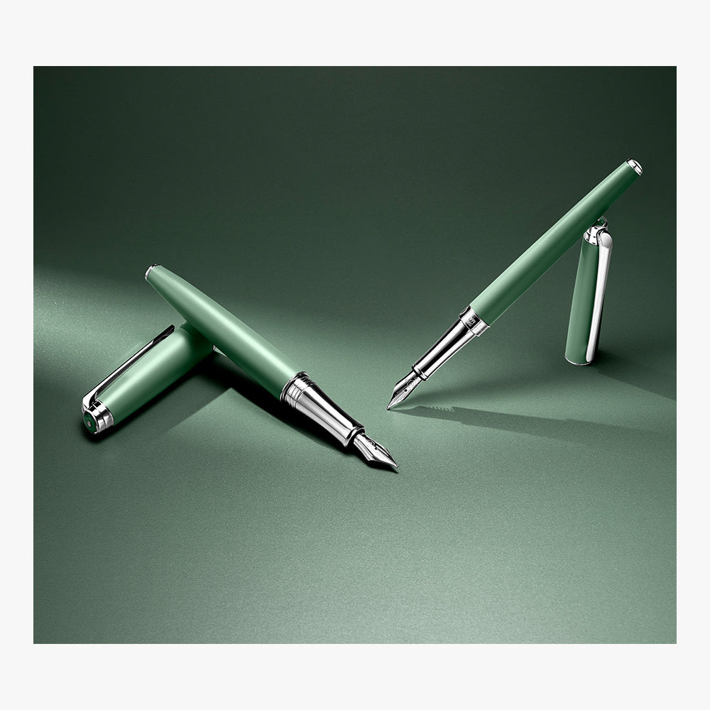 Caran d'Ache Special Edition Leman Fountain Pen Vert de Gris
