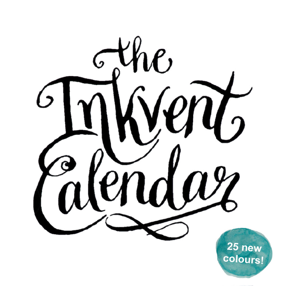 Diamine Inkvent Calendar 2025 Teal Edition