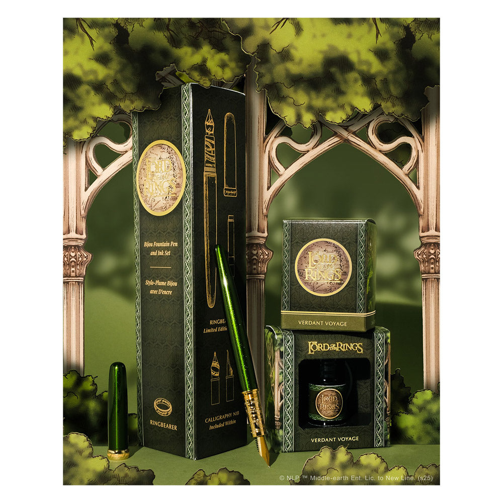 Ferris Wheel Press Lord of the Rings Bijou Fountain Pen and 28ml Ink Set Ringbearer