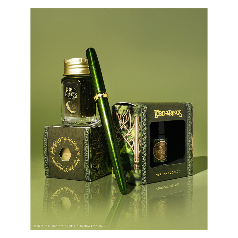Ferris Wheel Press Lord of the Rings Bijou Fountain Pen and 28ml Ink Set Ringbearer