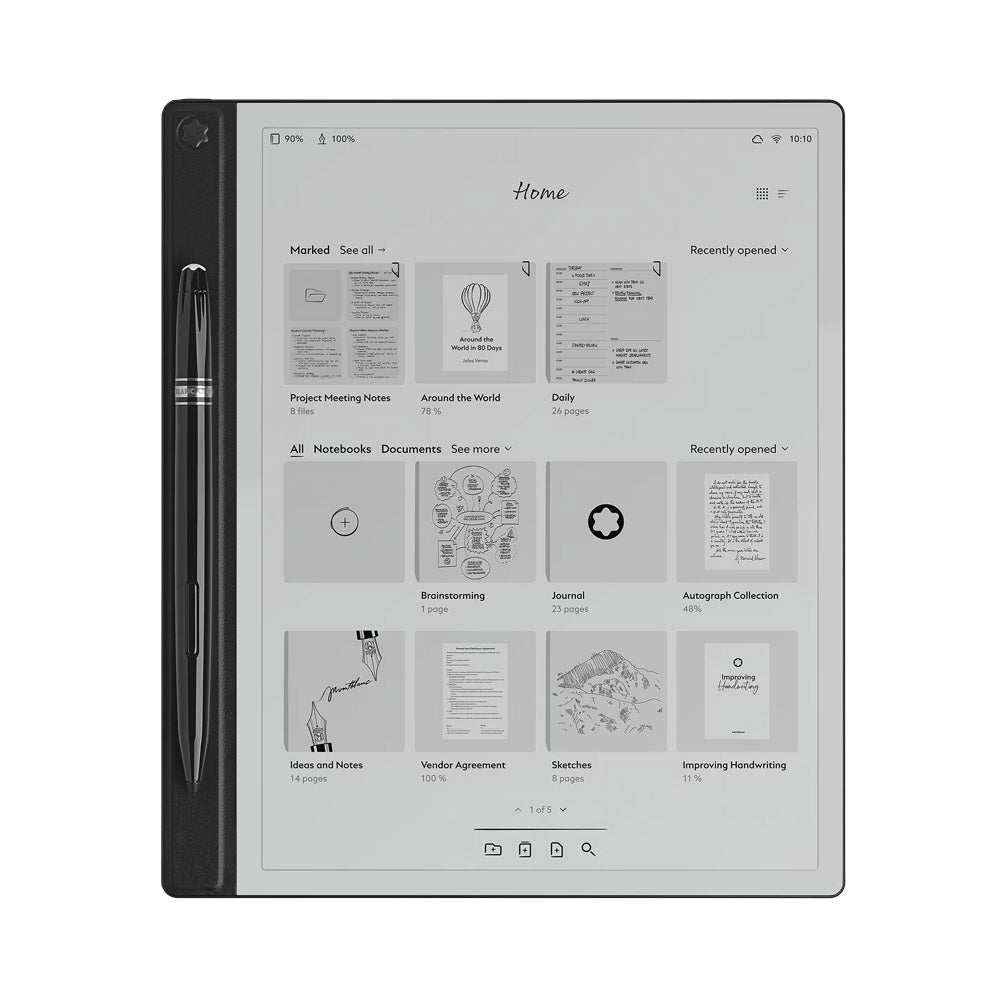 Montblanc Digital Paper Mystery Black