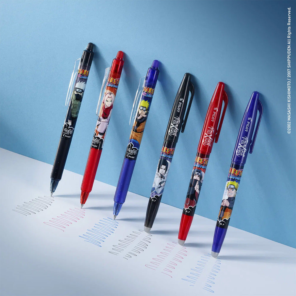 Pilot FriXion x Naruto Shippuden Limited Edition