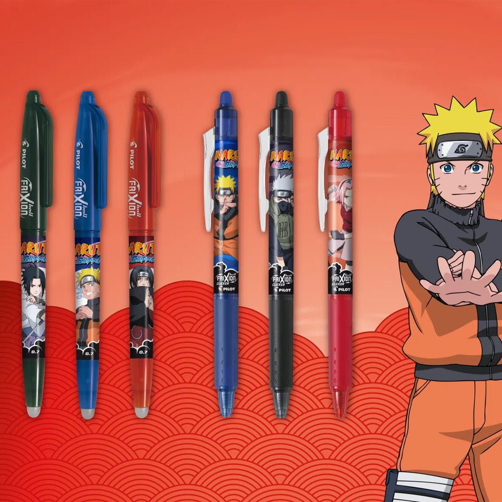 Pilot FriXion x Naruto Shippuden Limited Edition