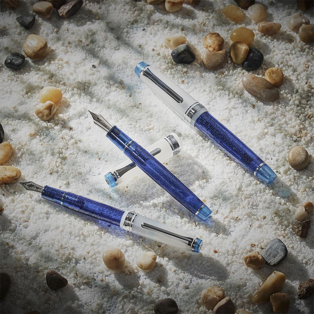 Sailor King of Pens Professional Gear Fountain Pen Sunlight from the Ocean Floor 21k Nib