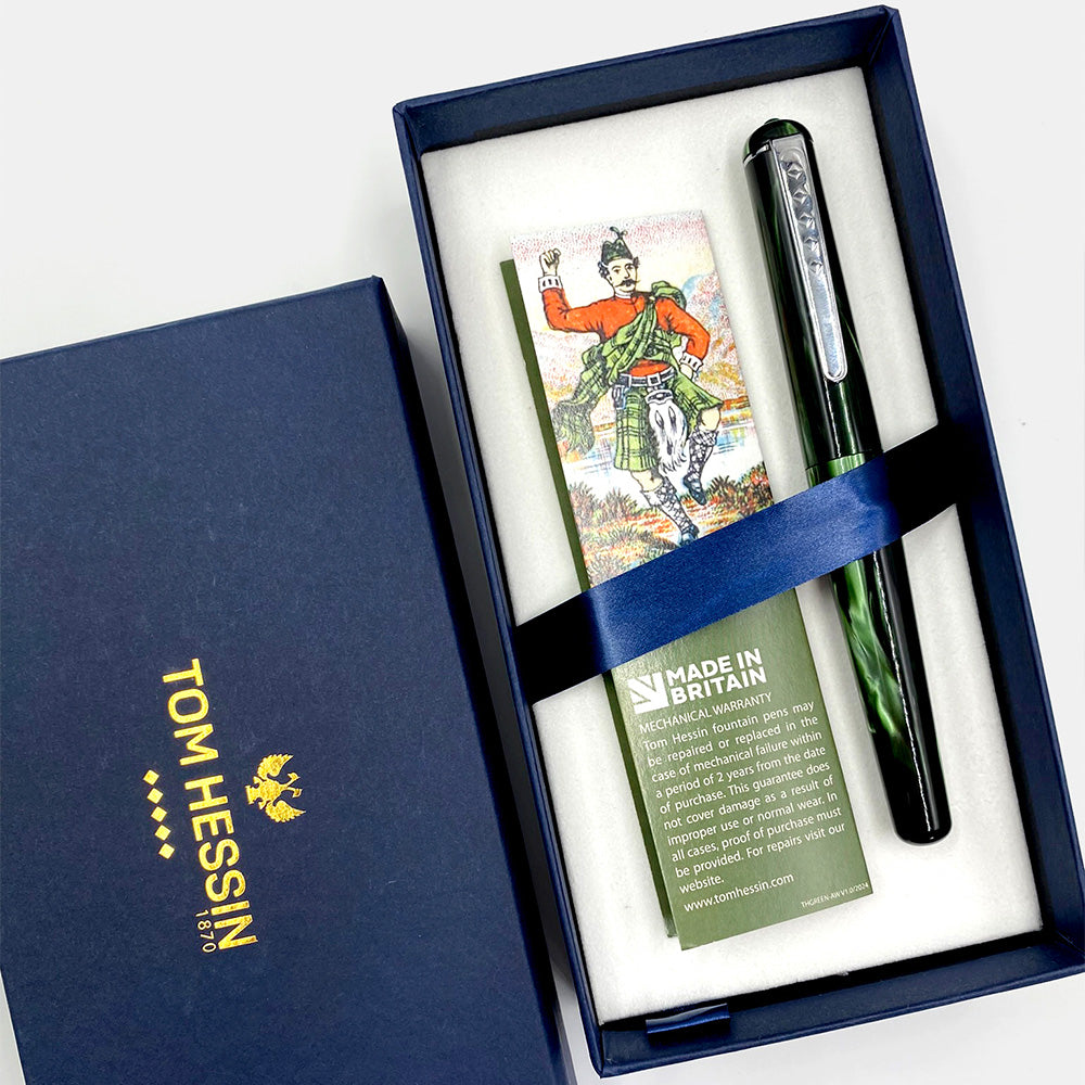 Cult Pens x Tom Hessin Special Edition Emerald Green Fountain Pen