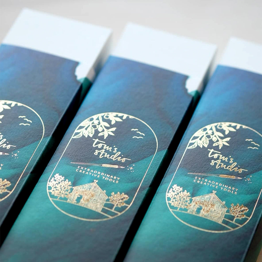 Tom's Studio The Studio Fountain Pen Teal