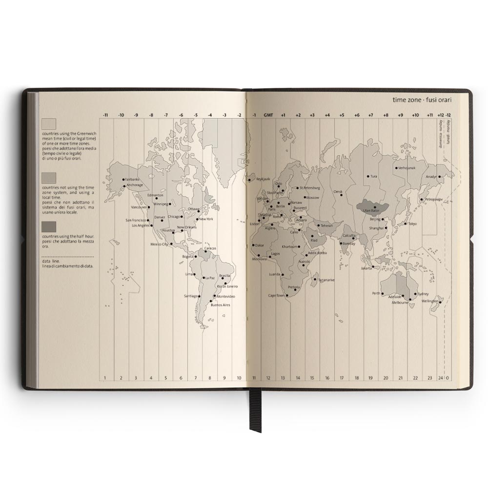 CIAK Travel Book Lined Ivory Paper Green B6