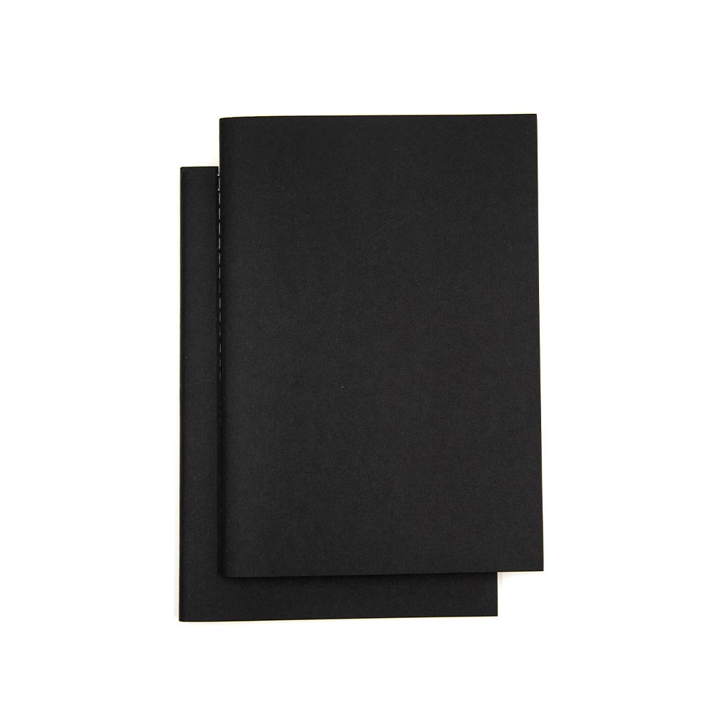 Troika Set of 2 Notebooks A5 Dotted Black