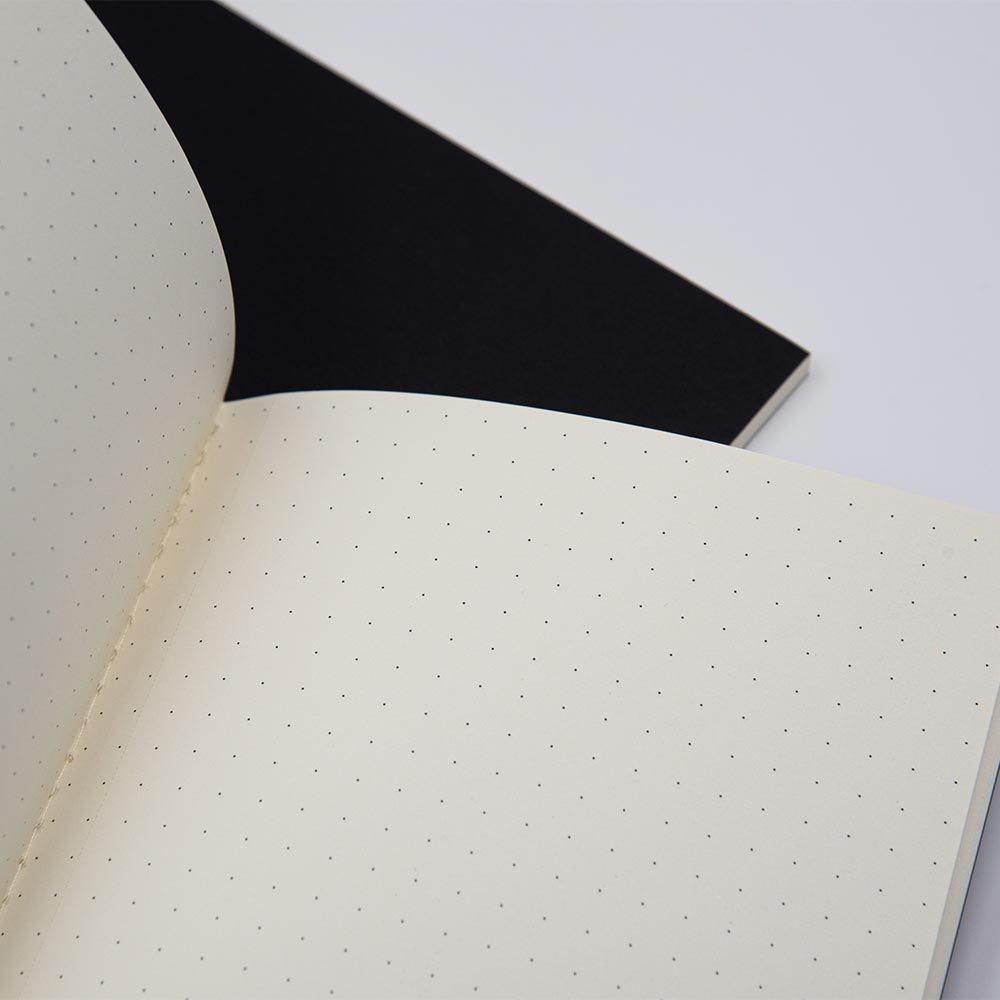Troika Set of 2 Notebooks A5 Dotted Black