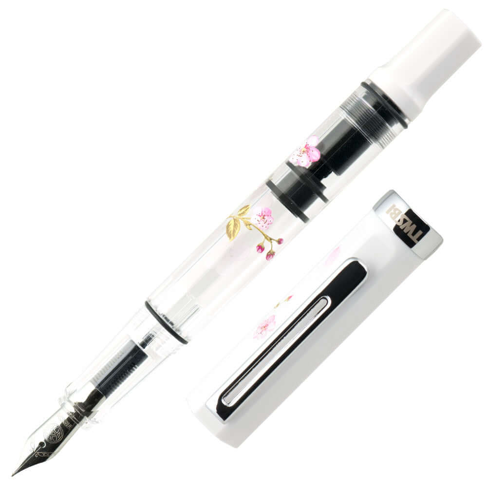 TWSBI Eco Fountain Pen White Cherry Blossom