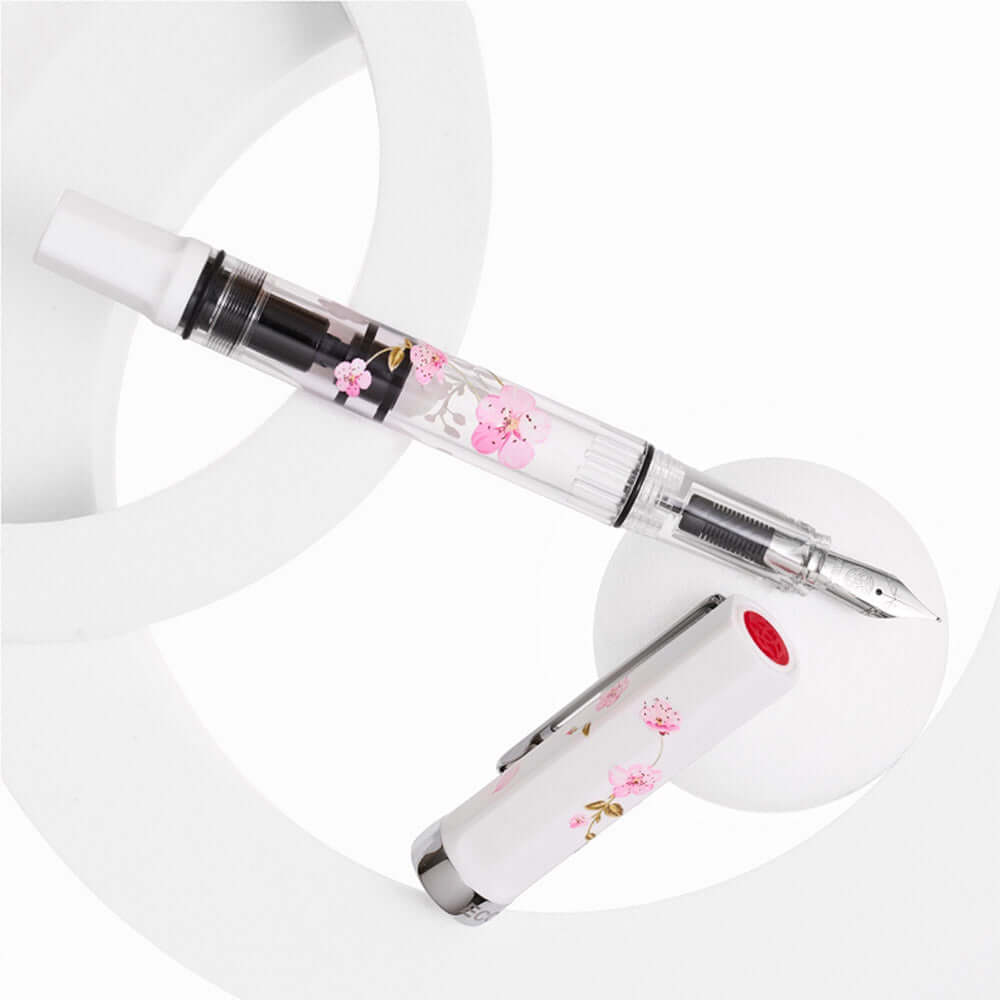 TWSBI Eco Fountain Pen White Cherry Blossom