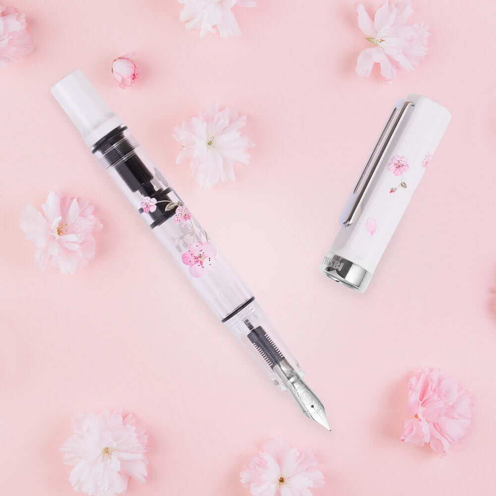 TWSBI Eco Fountain Pen White Cherry Blossom