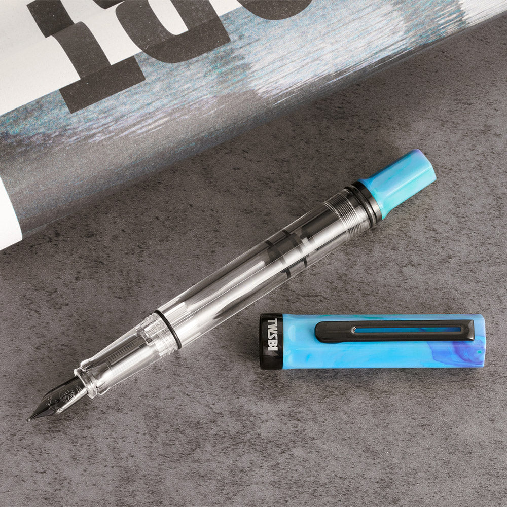 TWSBI Eco Fountain Pen Cosmos Blue with Onyx