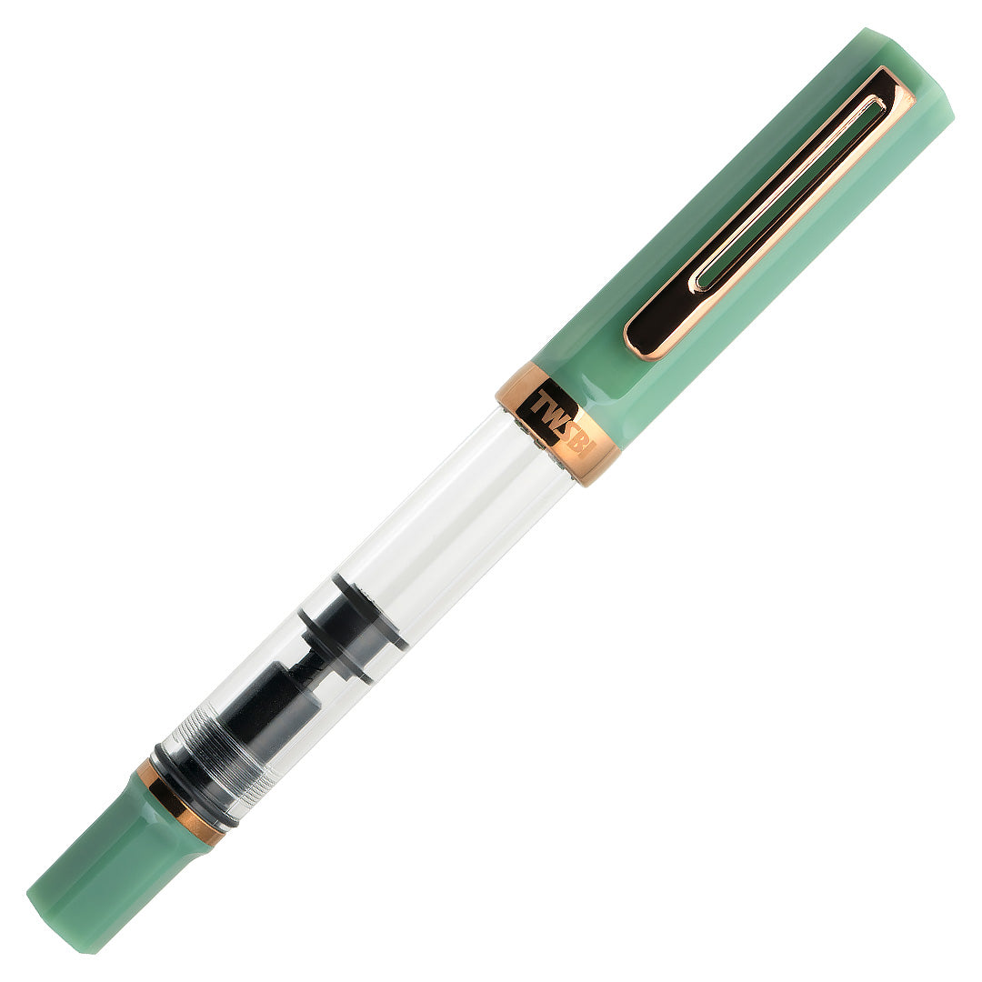 TWSBI Eco Fountain Pen Jade Jelly with Bronze