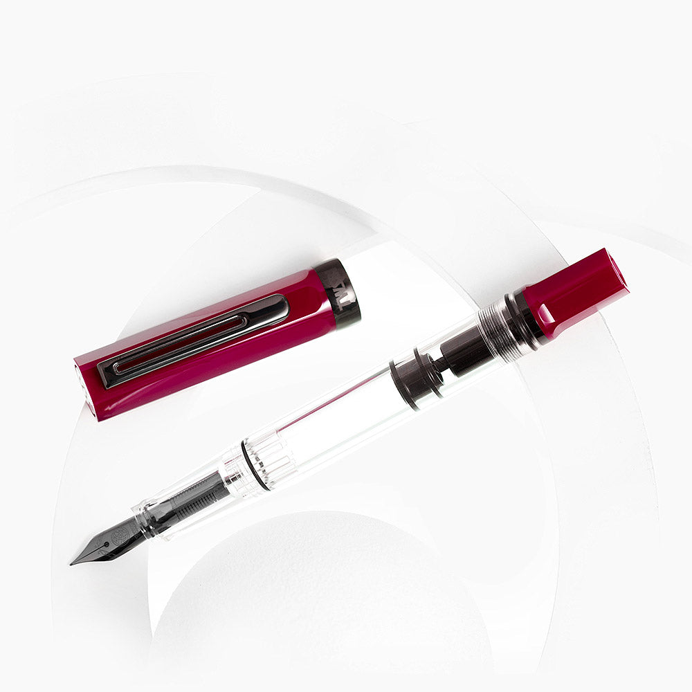 TWSBI Eco Fountain Pen Plum with Onyx