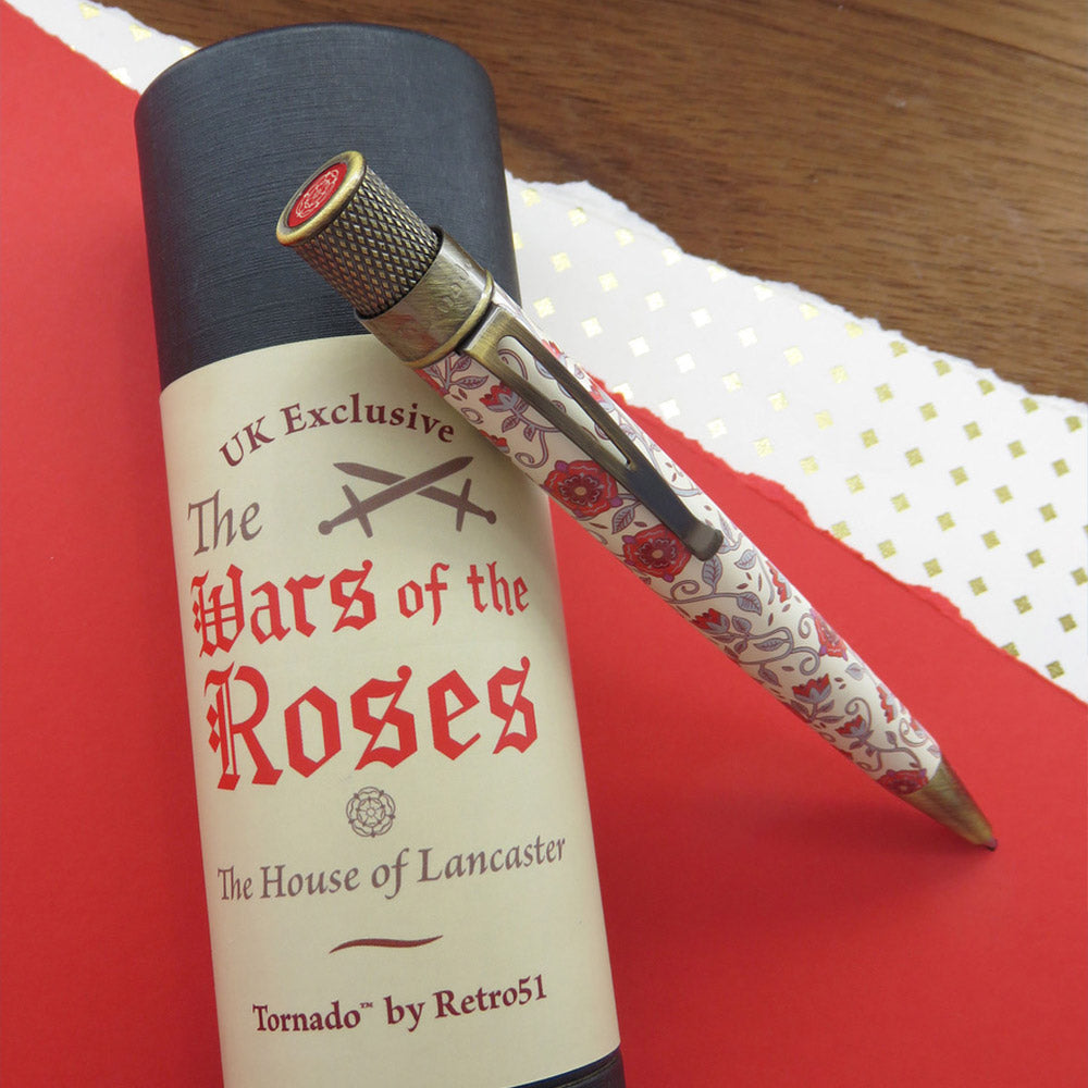 Retro 51 Tornado Rollerball Pen War of the Roses Lancaster Limited Edition