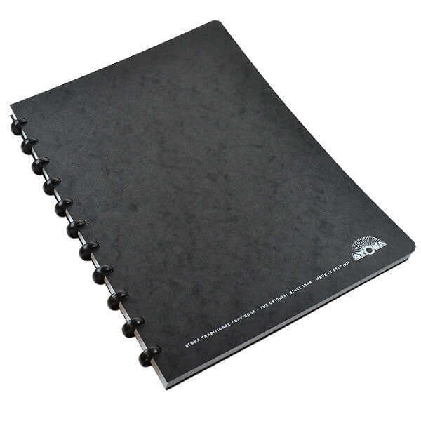 Atoma Classic Colours Card Cover Disc-Bound Refillable Notebook A4 by Atoma at Cult Pens