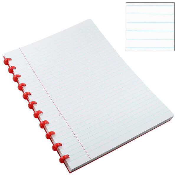 Atoma Classic Colours Card Cover Disc-Bound Refillable Notebook A4 by Atoma at Cult Pens