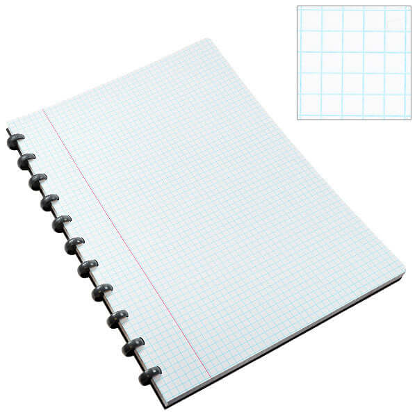 Atoma Classic Colours Polypropylene Cover Disc-Bound Refillable Notebook A4 by Atoma at Cult Pens