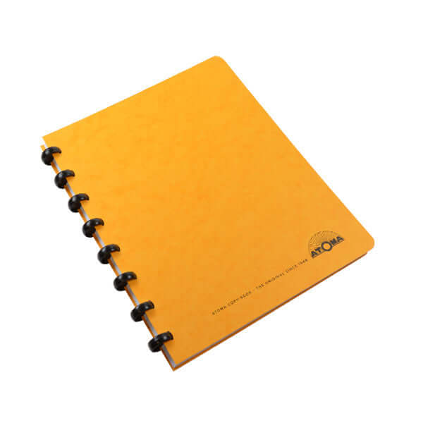 Atoma Classic Colours Card Cover Disc-Bound Refillable Notebook A5+ by Atoma at Cult Pens