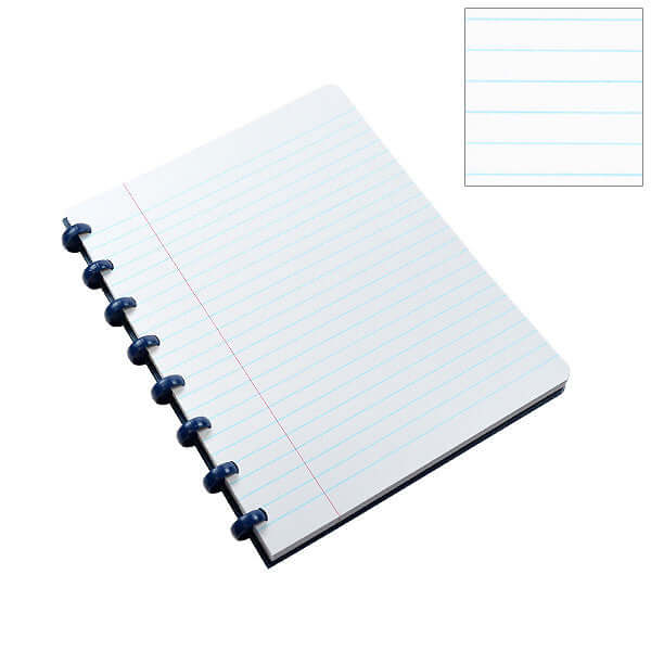 Atoma Classic Colours Polypropylene Cover Disc-Bound Refillable Notebook A5+ by Atoma at Cult Pens