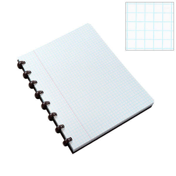 Atoma Classic Colours Polypropylene Cover Disc-Bound Refillable Notebook A5+ by Atoma at Cult Pens