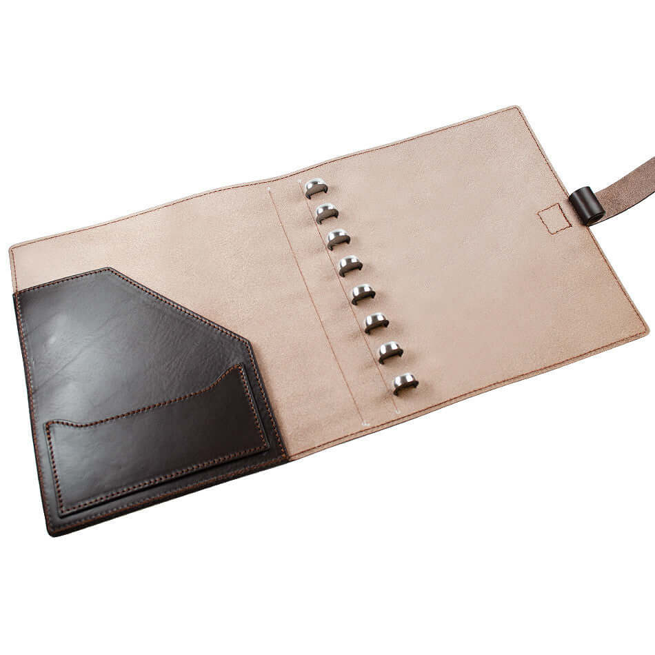 Atoma Pur Leather Folder A5+ Brown by Atoma at Cult Pens